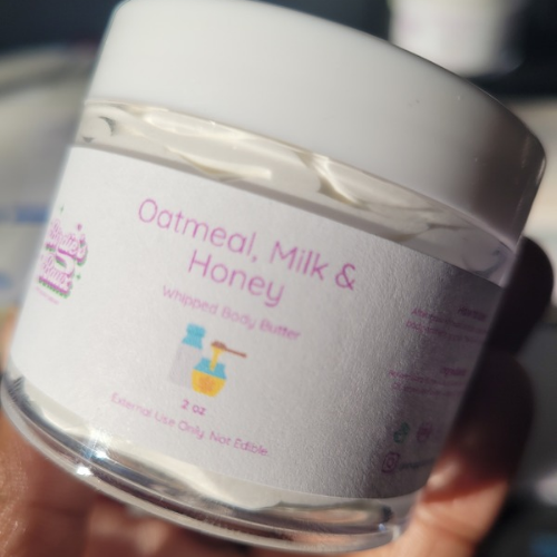 Oatmeal, Milk & Honey Whipped Body Butter