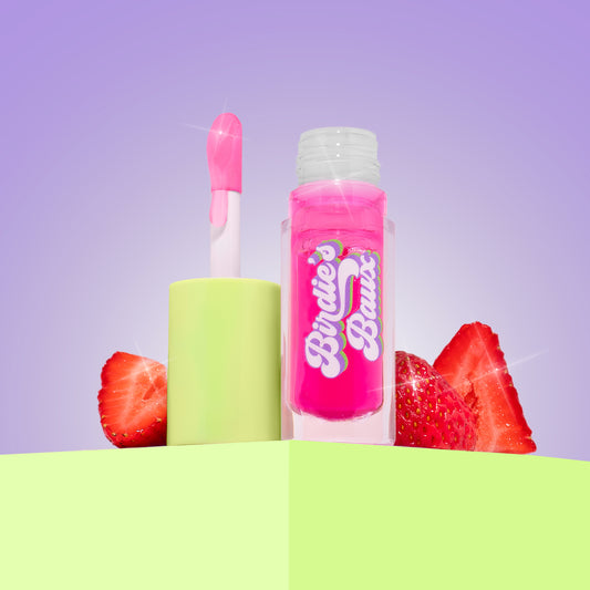 🍓 Strawberry Patch Hydrating Lip Oil 💋✨