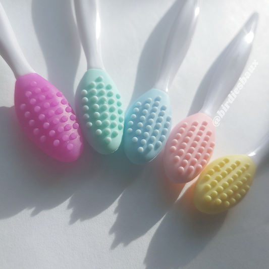 Double Sided Silicone Lip Brushes